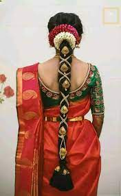 Pin By Srikanth Chinttu On Hair Decorations Bridal Hairstyle Indian Wedding Indian Bridal Hairstyles South Indian Wedding Hairstyles