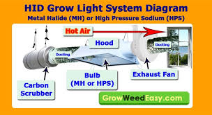 High intensity discharge grow light basics these are used to try and replicate natural sunlight most common two you will find are likely the mh and hps hid. Mh Hps Grow Light Tutorial Plus Cheap Ways To Exhaust Heat Grow Weed Easy