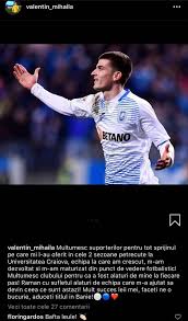 Valentin mihaila is on mixcloud. Valentin MihÄƒilÄƒ Declaration Of Love For The University Of Craiova And The Supporters From BÄƒnie Good Luck My Lions What Message Did He Send To The Oltenian Players Video