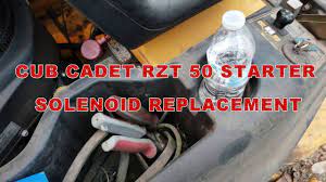 If you purchase the wrong part from cub cadet or a cub cadet authorized online reseller, cub cadet, or your cub cadet authorized online reseller will work with you to identify the correct part for your. Cub Cadet Mower Starter Solenoid Replacement Youtube