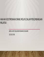 .perlembagaan malaysia hak istimewa orang melayu raja raja melayu dan kontrak sosial, hak kebebasan asasi dalam perlembagaan persekutuan malaysia, pertahankan hak melayu hormati perlembagaan, sarawak teliti hak perlembagaan ke atas aset negeri. Perlembagaan Malaysia Pptx Hak Hak Keistimewaan Orang Melayu Dalam Perlembangaan Malaysia Abdul Hafiz Idlan Bin Mohamad Shuhaimi 52215217018 Definisi Course Hero