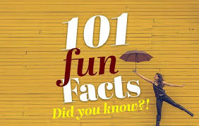 There are a variety of websites on the web that offer these types of … 101 Fun Facts Random Interesting Facts To Blow Your Mind