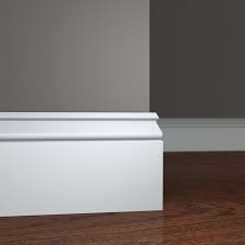 It's primed in white and ready to be painted to match your decor. 9 Eye Catching Modern Baseboard Designs Ideas Wuwizz Com Baseboard Styles White Baseboards Baseboards