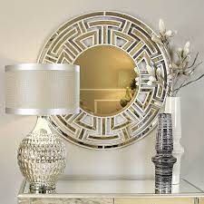 From decorative, beveled mirrors to frameless square ones, you get to pick from a wide. Athens Gold Aztec Circular Wall Mirror Picture Perfect Home