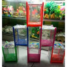 Ada yang budidaya ikan ini untuk sekedar hobi, ada juga yang untuk dijual. Rumah Cupang Aquarium Ikan Tarung Bisa Di Susun Shopee Indonesia