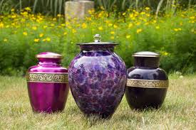 Purple Cremation Urns From Stardust Memorials Ash Urn Cremation Urns Urn