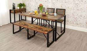 Made from solid reclaimed wood and left naturally. Reclaimed Wood Dining Table With Bench And Chair à¤µ à¤¡à¤¨ à¤¡ à¤‡à¤¨ à¤— à¤Ÿ à¤¬à¤² à¤²à¤•à¤¡ à¤• à¤­ à¤œà¤¨ à¤•à¤°à¤¨ à¤µ à¤² à¤® à¤œ Garud Enterprises India Gurgaon Id 15587818812