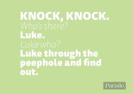 So, you've known each other for a few years now and can definitely see a future together. Best Knock Knock Jokes Pick Up Lines