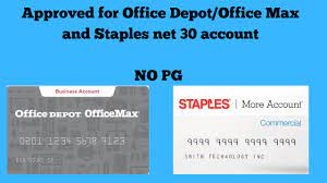 Check spelling or type a new query. Approved For Office Depot Office Max And Staples Business Credit Accounts No Pg 1k Credit Limit Youtube