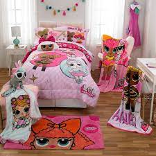 Kids korna supplies high quality licensed bedding, clothing, quilt covers, backpacks, plates and bottles. L O L Surprise Twin Glitterful Comforter Target Kids Bedroom Designs Cool Girl Bedrooms Big Kid Bedroom