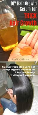 this coconut oil aloe vera diy hair growth serum works on all hair types on haarwuchs tipps fur haarwachstum haare wachsen