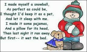 I Made Myself A Snowball Funny Christmas Poems Funny Christmas Wishes Christmas Quotes Funny