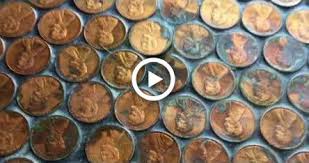 What A Penny Floor Looks Like 6 Years Later Penny Floor Penny Tile Penny