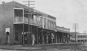 Downtown Street Scene At Waldron Ar Scott County 1908 Street Scenes Vintage Photos Photo