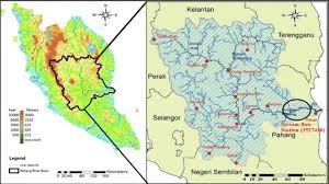 Rumusan permohonan murid di bawah peruntukan wang ihsan 2012 jabatan pembangunan persekutuan negeri kelantan, icu jpm nama & alamat sekolah kod sekolah. Location Of Pahang River In The Map Of Peninsular Malaysia Download Scientific Diagram