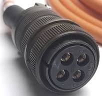 Omron R88A-CA1E005SFS-A Power Cable, For R88M-1A/R88D-1SAN-ECT Series, 5m long