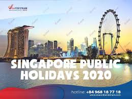 List Of Singapore Public Holidays 2020