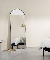 Check out 20+ super stylish full length arched mirrors below, with designs to suit just about any (and every!) decor style Arles Large Arch Leaning Floor Mirror 65 X 170cm Matt Black Made Com