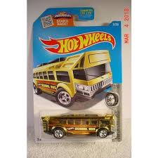 Hot Wheel High School Bus Gold C5s 1 64 37 2016 Hot Wheels Bp Hot Wheels School Bus Toy Cars For Kids