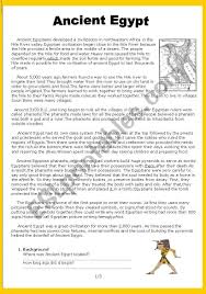 A Brief Account Of Ancient Egypt History There Are Comprehension Activities About The Importance O Ancient Egypt Activities Ancient Egypt Ancient Egypt History