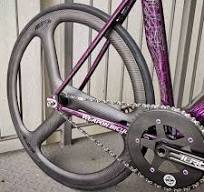 Weapon Custom Complete Bike | Carbon Fiber Wheels | Fixed Gear Bike |  Single Speed Bike ​​| Track gear Bike | Fixie Bike(Marble Purple)