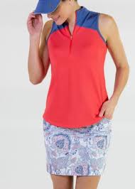 Jofit Ladies Plus Size Golf Outfits Sleeveless Shirt