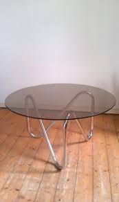 chroom en glas jaren 50 60 70 buisframe tafel gispen prijs bieden tafel glas tafel salontafel