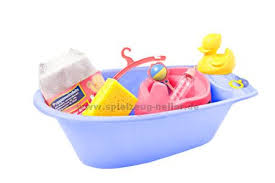 46,99 € (uvp) 38,99 €. Heless Badewanne Fur Puppen Set Mit Zubehor Blau Spielzeug Heller