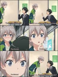 Yahari Ore No Seishun Love Come Wa Machigatteiru Saika Hachiman X Saika Oregairu Cool Anime Wallpapers Anime Anime Boy