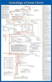 Genealogy Of Jesus Laminated Wall Chart