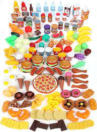 Great savings & free delivery / collection on many items. Amazon Com Mommy Please Play Food Set For Kids Huge 202 Piece Pretend Food Toys Is Perfect For Kitchen Sets An Kids Play Food Little Girl Toys Play Food Set