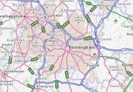 Birmingham Map Detailed Maps For The City Of Birmingham Viamichelin
