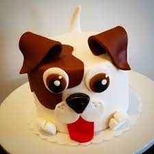 Puppy Cake Woof Puppy Birthday Cakes Dog Birthday Cake Puppy Cake