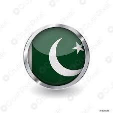 Флаг утверждён 14 августа 1947. Flag Pakistana Knopka S Metallicheskoj Ramoj I Znachok Tenevogo Pakistanskogo Vektornogo Flaga Znachok S Glyancevym Effektom I Realisticheskij Vektor Metallicheskoj Granicy Na Belom Fone Stokovyj Vektor Crushpixel