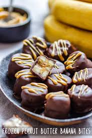 Frozen Chocolate Banana Bites With Peanut Butter Appetizer Addiction