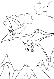 Parents may receive compensation when you click through and purchase from links contained on this website. Little Dinosaur Pterodactyl Coloring Page For Free Dinosaur Coloring Pages Dinosaur Coloring Coloring Pages