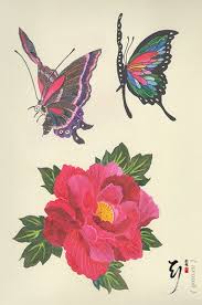 Chouei 朝永, 兆英, 長栄, 長英, 長榮 m japanese. Beautiful Tattoos Art Japanese Butterfly Tattoo