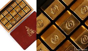 Gold leaf is available in a wide variety of karats and shades. Edible 24 Karat Gold Leaf Wrapped Zchocolat Christmas Collection
