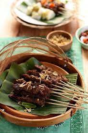 Sate Maranggi Beef Satay Special From West Java Indonesia Food Plating Ide Makanan Fotografi Makanan