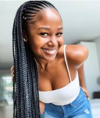 Model Vanessamatsena Africanside Natural Hair Styles Braided Hairstyles Hair Styles