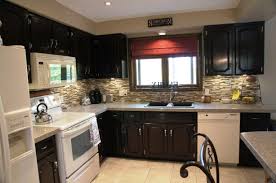 Dark Wood Kitchen Cabinets With White Appliances White Kitchen Appliances White Wood Kitchens Dark Wood Kitchen Cabinets