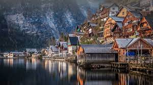 Austria Where Was This Photograph Used As A Windows 10 Wallpaper Hallstatt Beautiful Places Wallpaper Windows 10
