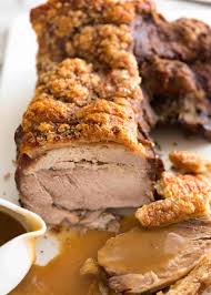 pork roast with crispy ling