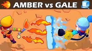 Amber has always been a firebug. Amber Vs Gale Vs Legendary Vs Chromatic Brawl Stars Youtube