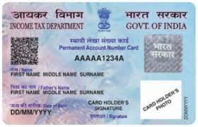 New Design Of Pan Card With Effect From January 1 2017 Https Taxguru In Income Tax New Design Of Pan Card With Effect Fr Aadhar Card Cards Signature Cards