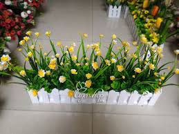 Hàng rào điểm hoa nhỏ