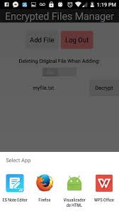 An application stores encrypted files it can only be accessed through an application. Secure Folder For Android Apk Download