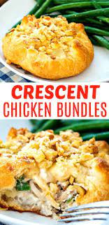 Crescent Chicken Bundles Spicy Southern Kitchen Recipe Crescent Chicken Chicken Bundles Crescent Recipes