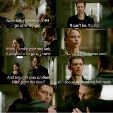 Klaus And Kol 3x15 The Mikaelsons Tvd Movies And Tv Shows
