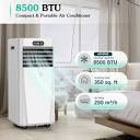 Amazon.com: Aire acondicionado portátil de 8500 BTU con control ...